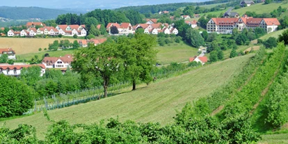 Pensionen - Umgebungsschwerpunkt: Therme - Glashütten bei Schlaining - Lage vom Biodorf und vom Hotel - Ferienapartment  im Biodorf Bad Waltersdorf