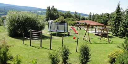 Pensionen - Garten - Plößberg - Spielplatz - Birkholmhof