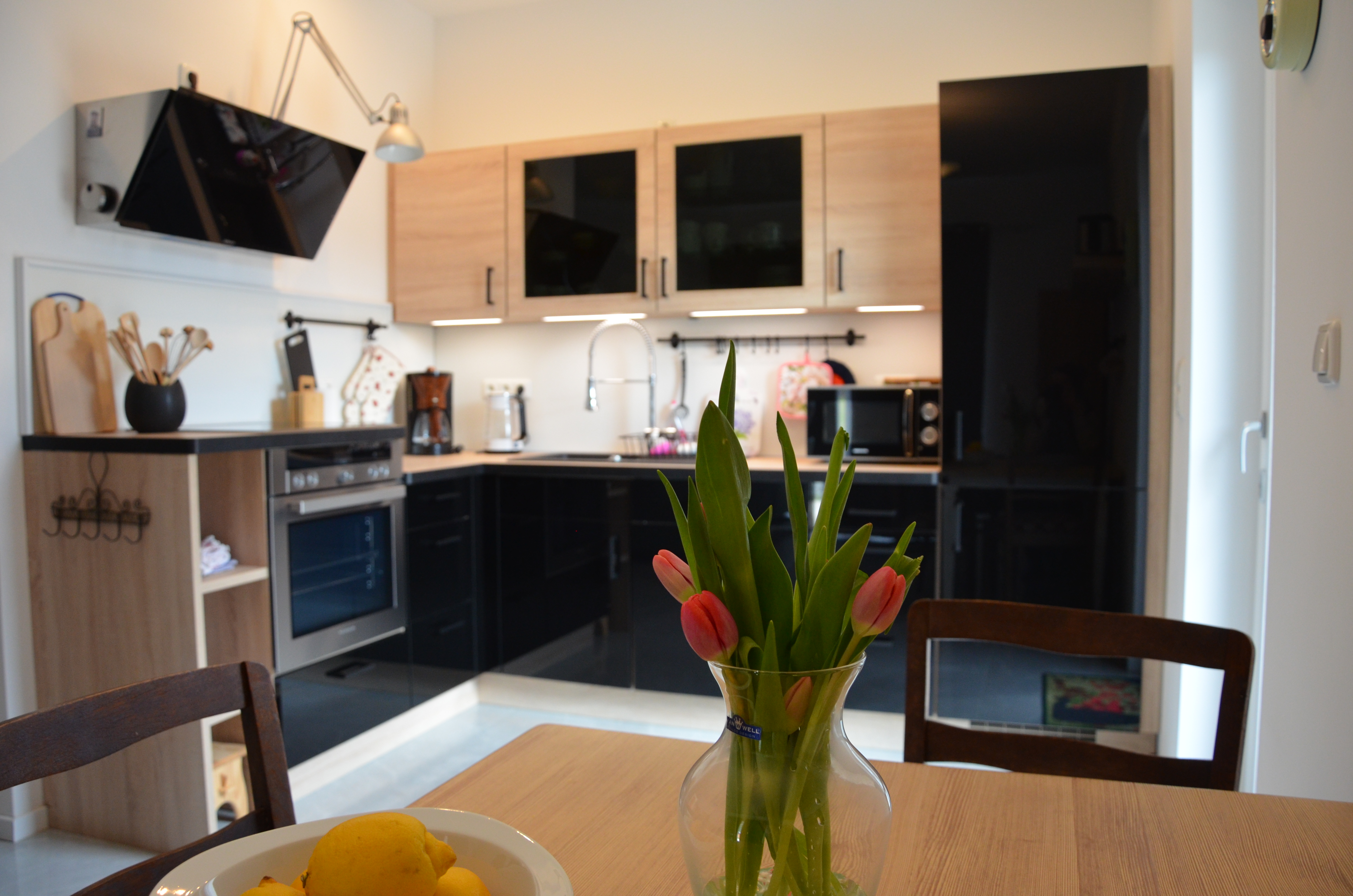 Frühstückspension - offene Küche - Pension Saline