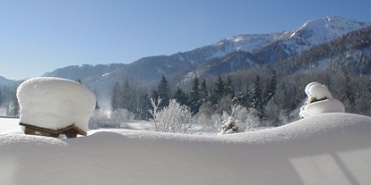 Pensionen - Umgebungsschwerpunkt: Berg - Rußbach - Winter vor dem Haus - Haus Hirschpoint