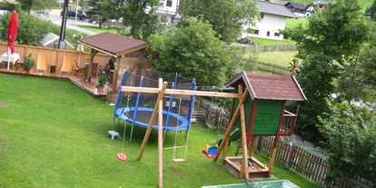 Pensionen - Spielplatz - Sankt Johann im Pongau - Unser Garten - Appartement Gwehenberger