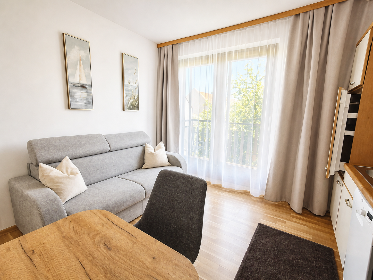 Frühstückspension - Ferienwohnung mit Wohnküche - Gästehaus Am Kirchsee 