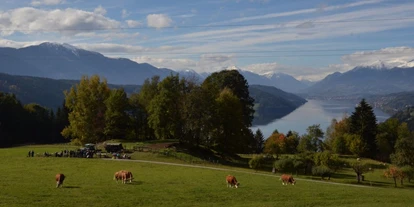 Pensionen - Wanderweg - Förolach (Hermagor-Pressegger See) - Aussicht Bauernhof - Millstättersee - Fewo-Haupt