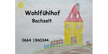 Pensionen - Garten - Niederösterreich - unser Logo - Wohlfühlhof Bachzelt