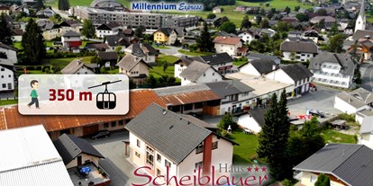 Pensionen - Umgebungsschwerpunkt: Berg - Pflügen - Haus Scheiblauer Ideale Lage - Haus Scheiblauer