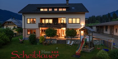 Pensionen - Umgebungsschwerpunkt: Fluss - Potschling - haus-scheiblauer-apartments-nassfeld-family-alps - Haus Scheiblauer
