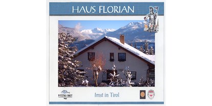Pensionen - Terrasse - Kaunerberg - Winter mit Blick nach Ötztal/Pitztal - Apart Haus Florian Imst Tirol