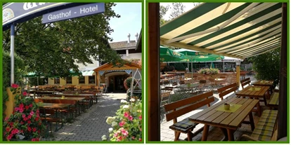 Pensionen - weitere Verpflegungsmöglichkeiten: Abendessen - Inning am Holz - Land-gut-Hotel Gasthof Waldschänke