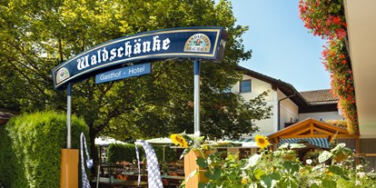 Pensionen - Frühstück: Frühstücksbuffet - Inning am Holz - Land-gut-Hotel Gasthof Waldschänke