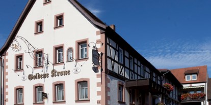 Pensionen - Balkon - Karbach (Main-Spessart) - Gasthof-Pension Zur Goldenen Krone