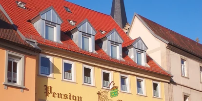Pensionen - Frühstück: Frühstücksbuffet - Ebelsbach - Hauptansicht - Pension Maintal