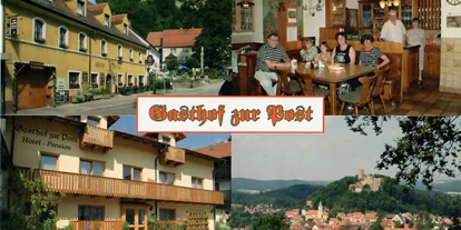 Pensionen - Art der Pension: Hotel Garni - Wiesenfelden - Gasthof zur Post