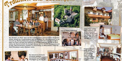 Pensionen - Art der Pension: Gasthaus mit Zimmervermietung - Feldkirchen (Landkreis Straubing-Bogen) - Gasthof zur Post