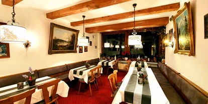 Pensionen - Umgebungsschwerpunkt: See - Krün - Frühstückszimmer - Gästehaus Alpenkranz