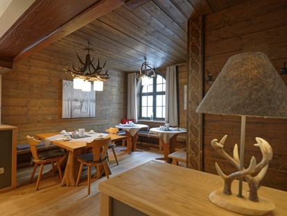Pensionen - Umgebungsschwerpunkt: See - Frühstücksraum - Hotel Garni Alpengruß