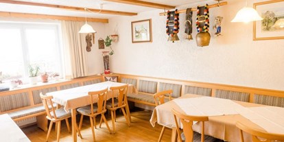 Pensionen - Umgebungsschwerpunkt: See - Wangen im Allgäu - Das ist unser Frühstücks und Aufenthaltsraum. - Gästehaus Lerpscher