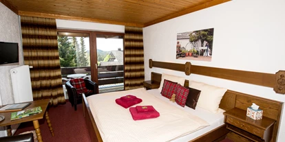 Pensionen - Skilift - Neukirchen vorm Wald - Eines unserer Doppelzimmer, auch als Einzelzimmer buchbar - The Scottish Highlander Guesthouse