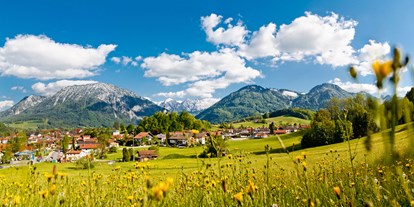 Pensionen - Umgebungsschwerpunkt: Berg - Übersee - Ortspanorama Ruhpolding - Pension Bergblick