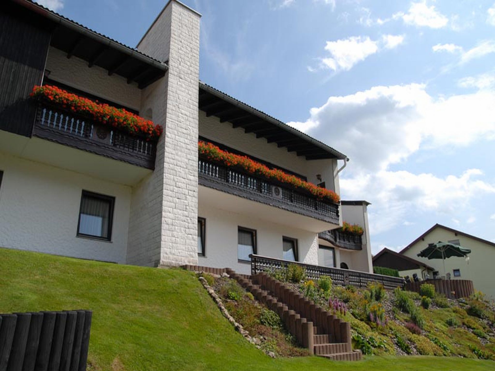 Frühstückspension - Rückseite Der Pension - Pension Haus Wanninger