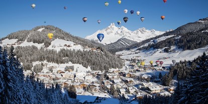 Pensionen - Balkon - Rohrmoos - Heißluftballonwoche in Filzmoos - B&B Landhaus Vierthaler