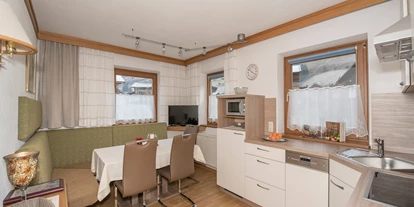 Pensionen - Parkplatz: kostenlos bei der Pension - Leogang - Küche Appartement mit 2 Schlafzimmer - Pension Weinschreiber