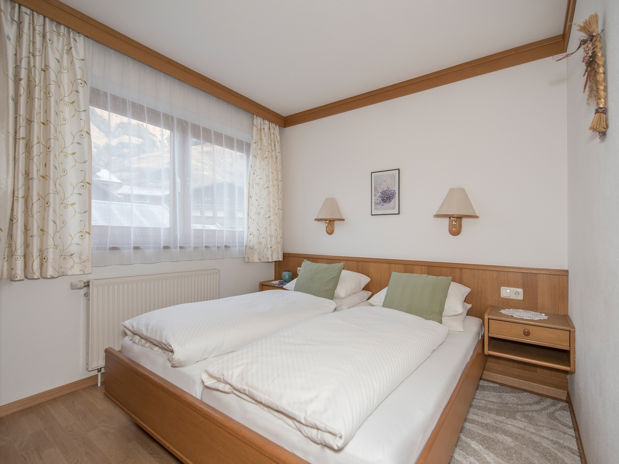 Frühstückspension: Schlafzimmer Appartement  - Pension Weinschreiber