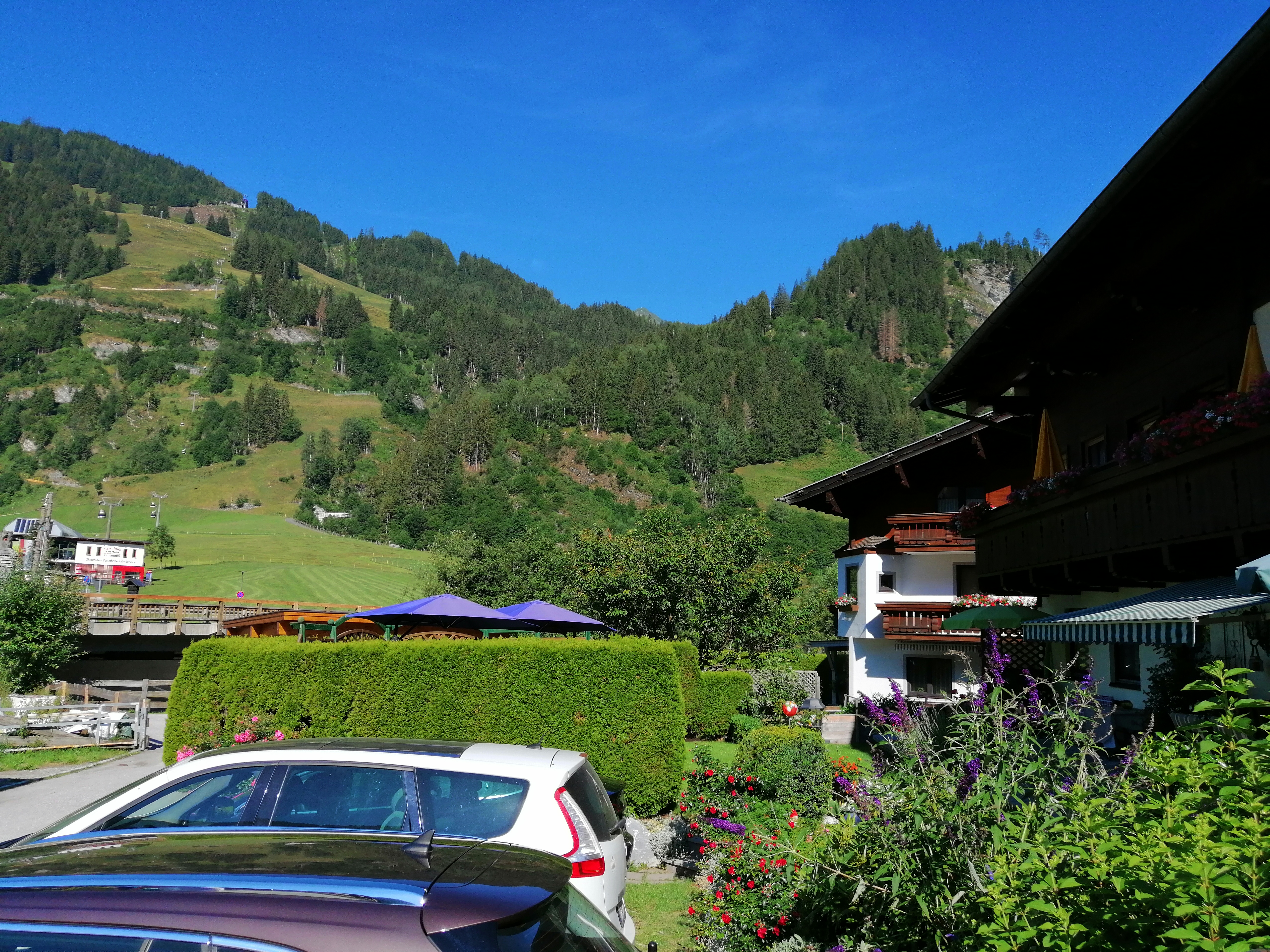 Frühstückspension: Die Pension ist in unmittelbarer Nähe zu den Bergbahnen - Pension Weinschreiber