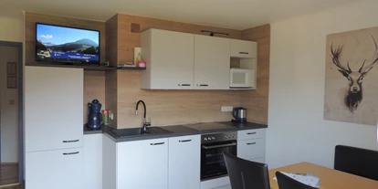 Pensionen - Hunde: erlaubt - Ramsau am Dachstein - Unsere Ferienwohnungen mit 1-3 Schlafzimmern bieten Platz für 2-12 Personen. Sind voll ausgestattet und alle mit einen Badezimmer pro Schlafzimmer sowie jedes Zimmer hat seinen eigenen Balkon. - Ferienwohnungen Haus Bergfried