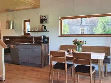 Frühstückspension: Ferienchalet - innen - Niederauer Hof