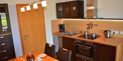Pensionen - Region Chiemsee - Ferienwohnung Küche - Niederauer Hof