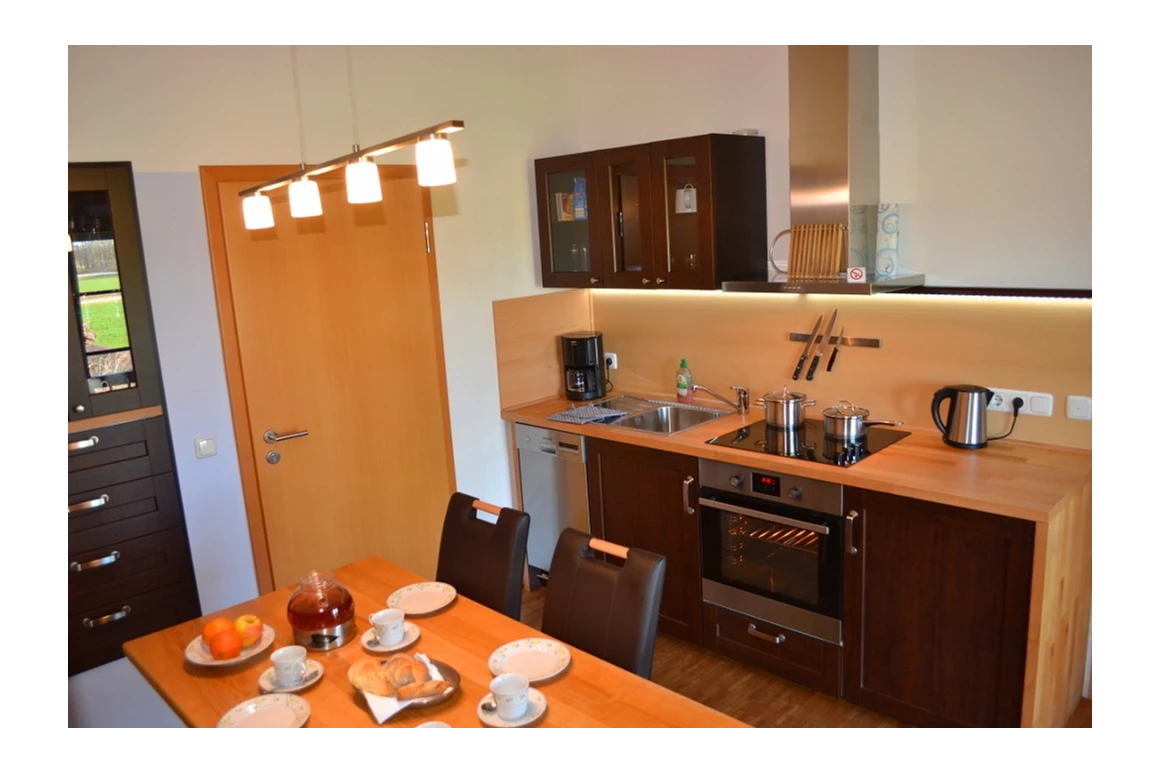Frühstückspension: Ferienwohnung Küche - Niederauer Hof