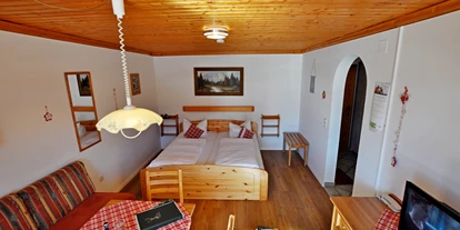 Pensionen - Balkon - Oberstdorf - das kleine aber feine Appartement "Edelweiß" für 2 Personen (26m²) - Landhaus Wildschütz - Ferienwohnung mit Königscard
