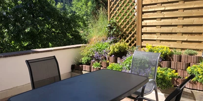 Pensionen - Serfaus - Apartment CLASSIC - Terrasse - Chalet Central