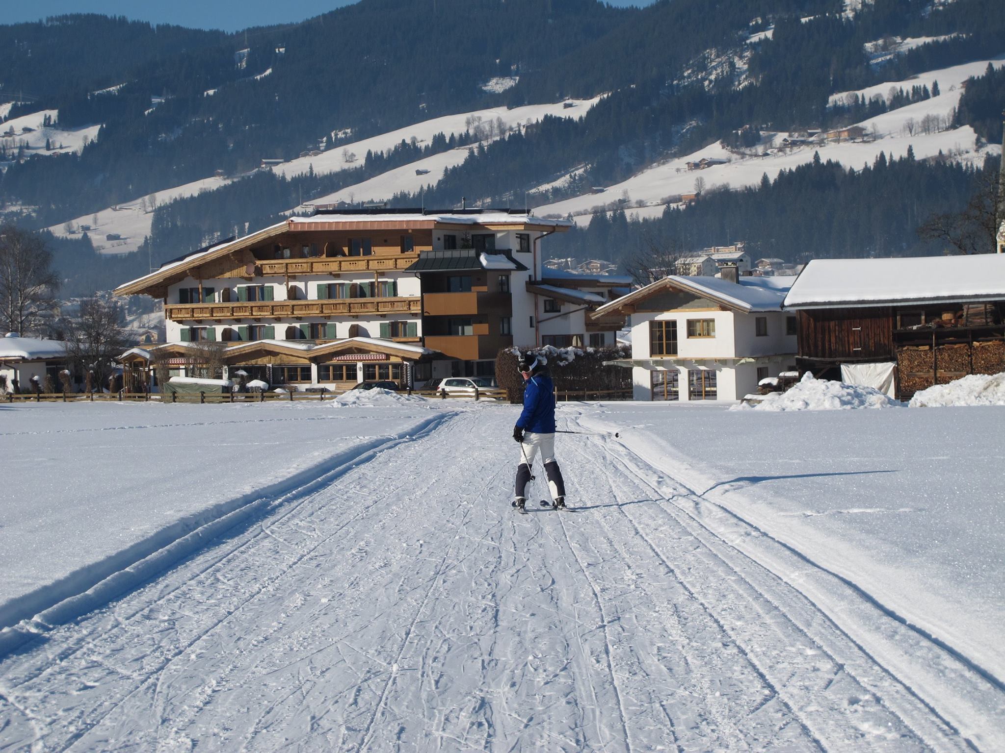 Frühstückspension: Schiabfahrt bis zum Haus  - Pension Tannenhof
