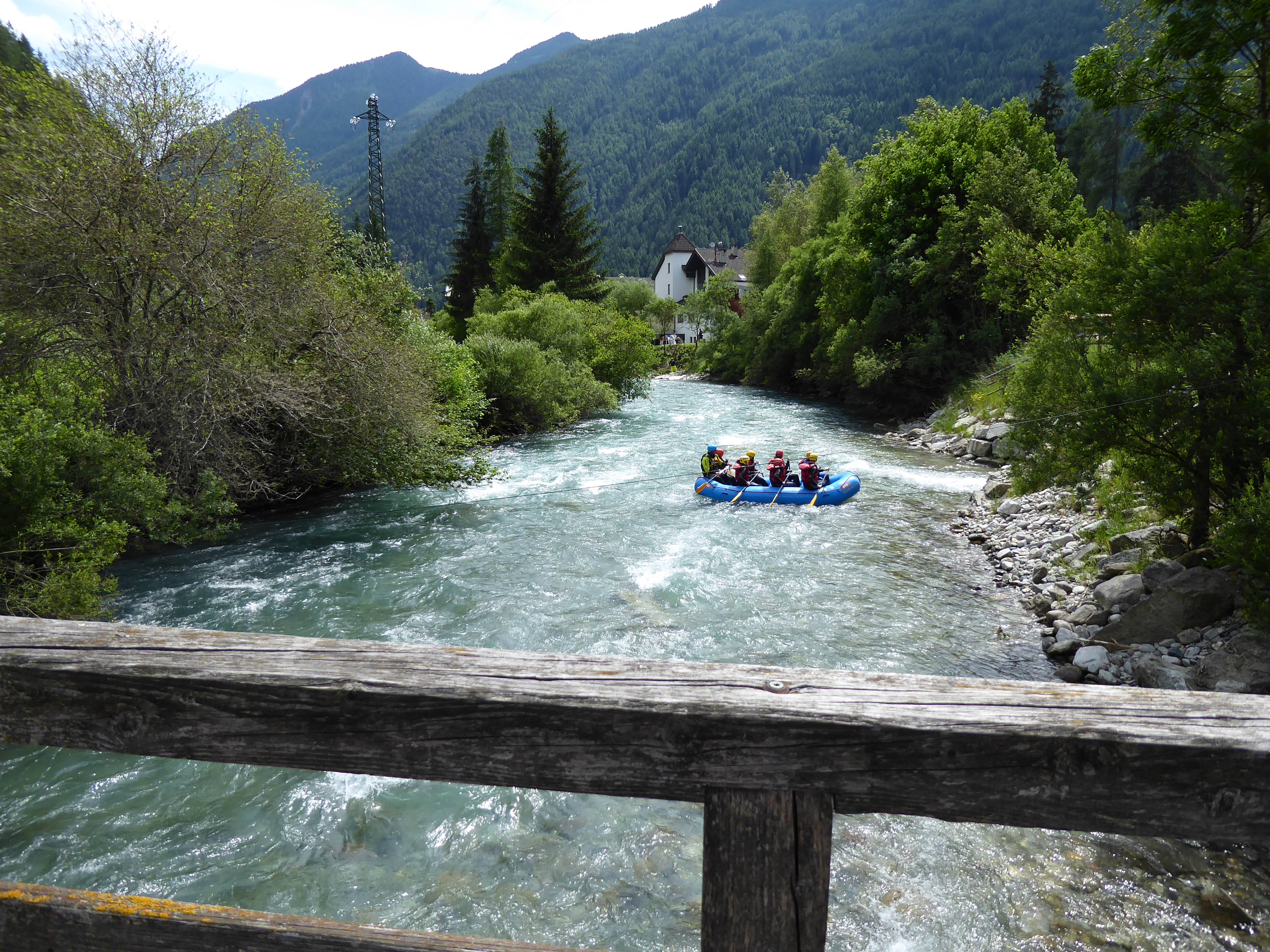 Frühstückspension: Rafting - APPARTEMENTS HUBERTUS
