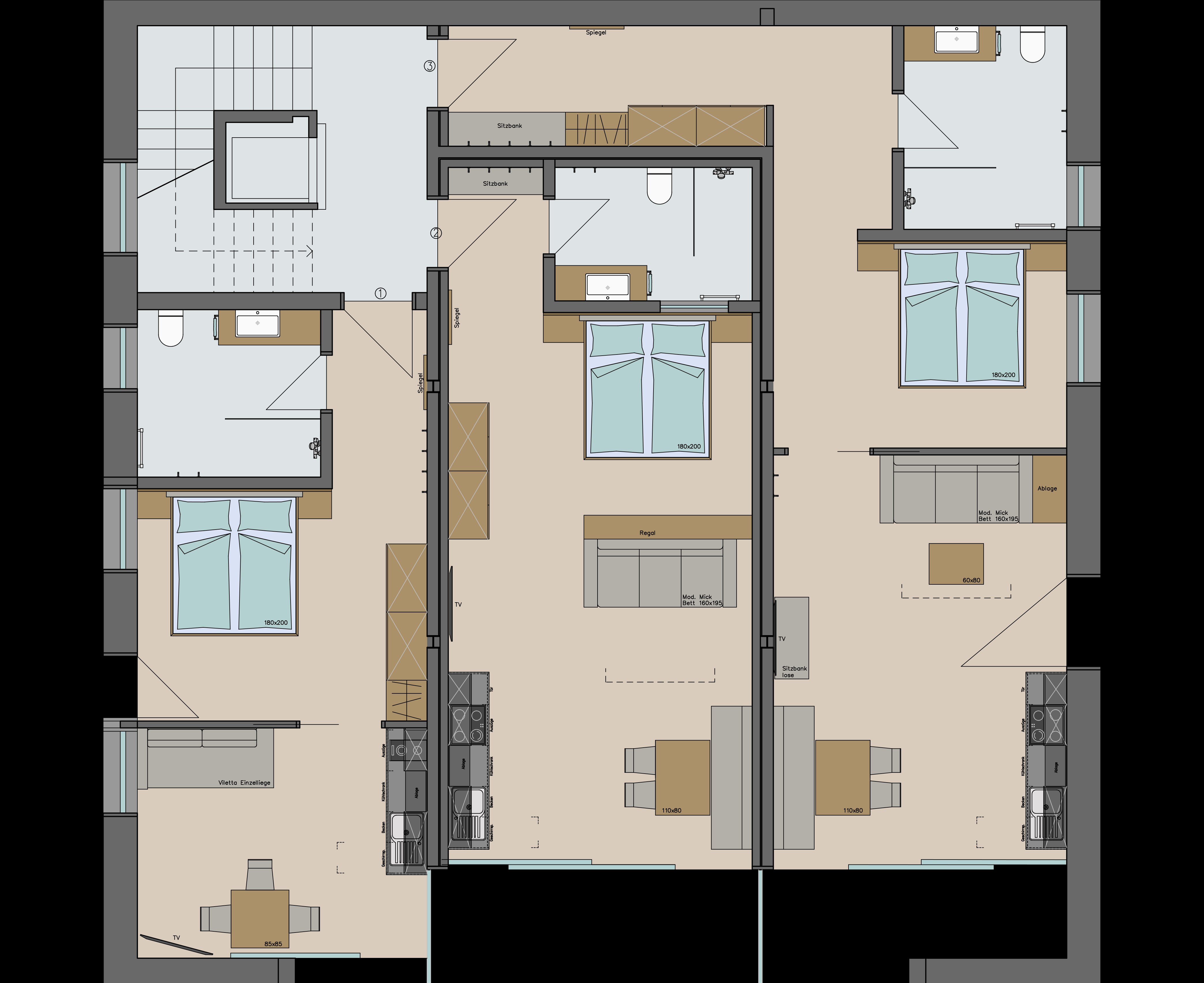 Frühstückspension: Über diesen Winter entstehen 6 neue und moderne Ferienwohnungen. Es wird eine Verbindung aus „Alt und Neu“, denn den Typus des Stadels soll man noch spüren. Die Linien des Hauses sind einfach und klar, und unsere neuen und gemütlichen Wohnungen bieten genügend Platz, zum Entspannen und Genießen! Diese Wohnung hat 38m² und einen umwerfenden Blick auf die Kurstadt Meran. Ein modernes Bad, eine voll eingerichtete Küche mit Spülmaschine und einen schönen Balkon mit Blick auf Meran, sowie einen sonnigen Balkon zur Westseite mit Blick in den Vinschgau. Sie verfügt auch über Bodenheizung und Klimaanlage. - Pension Plarserhof