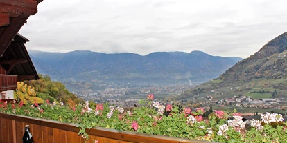 Pensionen - Naturns - Ausblick MeranerLand - Pension An der Leit