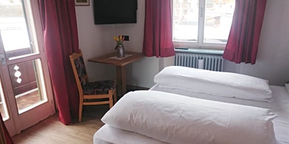 Pensionen - St. Kassian - Doppelzimmer mit Balkon - Garni Gabrieli