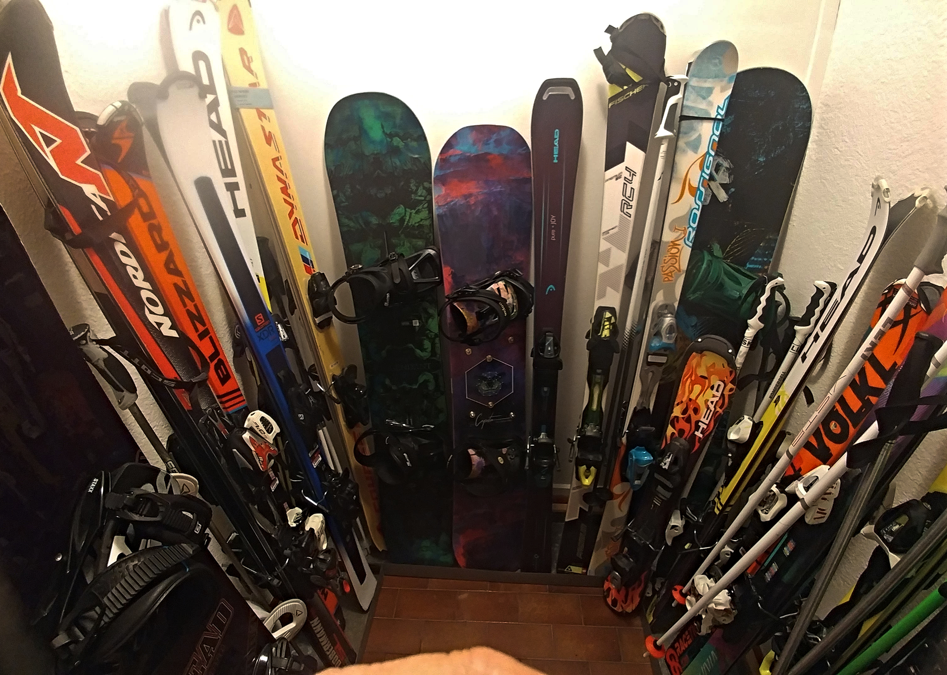 Frühstückspension: Skikeller / Ski-Aufbewahrungsraum - Garni Gabrieli