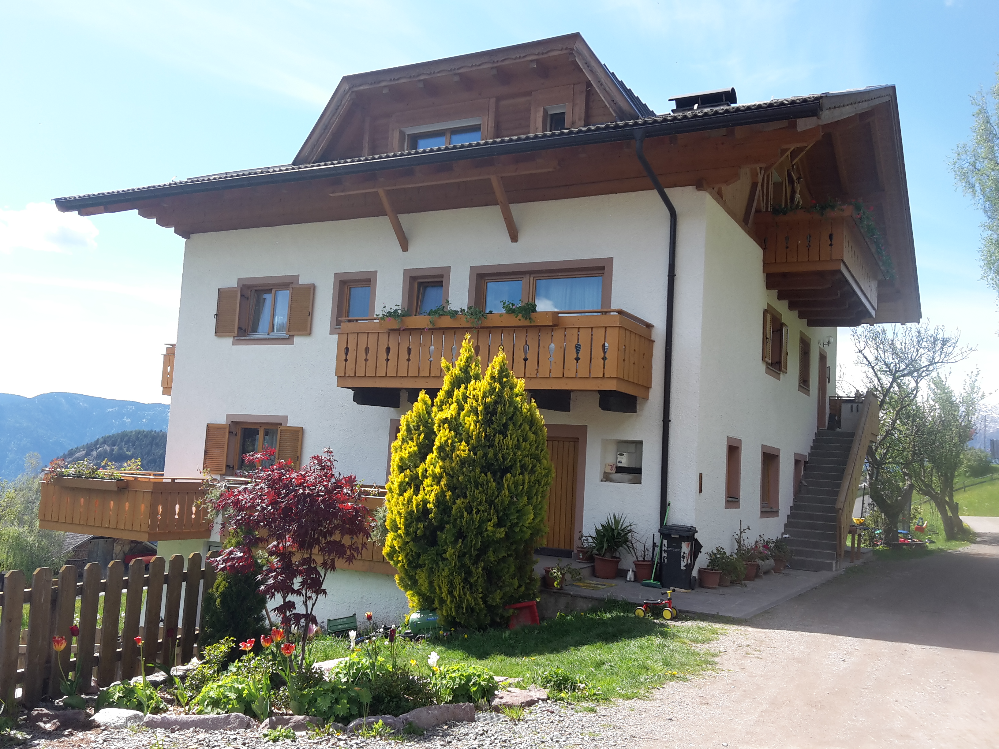 Pensionen - Balkon - Italien - Tratterhof