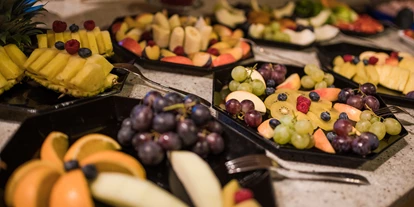 Pensionen - Naturns - Obstteller Frühstücksbuffet - Panorama Hotel Garni Bühlerhof