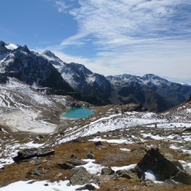Frühstückspension: Die Saldurseen im hintersten Matschertal sind die höchstgelegenen Gletscherseen Südtirols - BIO-Bauernhof Inner-Glieshof