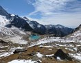Frühstückspension: Die Saldurseen im hintersten Matschertal sind die höchstgelegenen Gletscherseen Südtirols - BIO-Bauernhof Inner-Glieshof