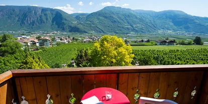 Pensionen - Neumarkt - Balkon mit Ausblick - Pension Stamserhof