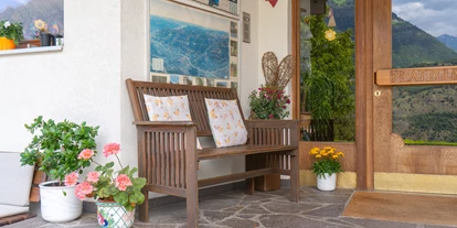 Pensionen - Naturns - Eingang - Pension Baumgarten