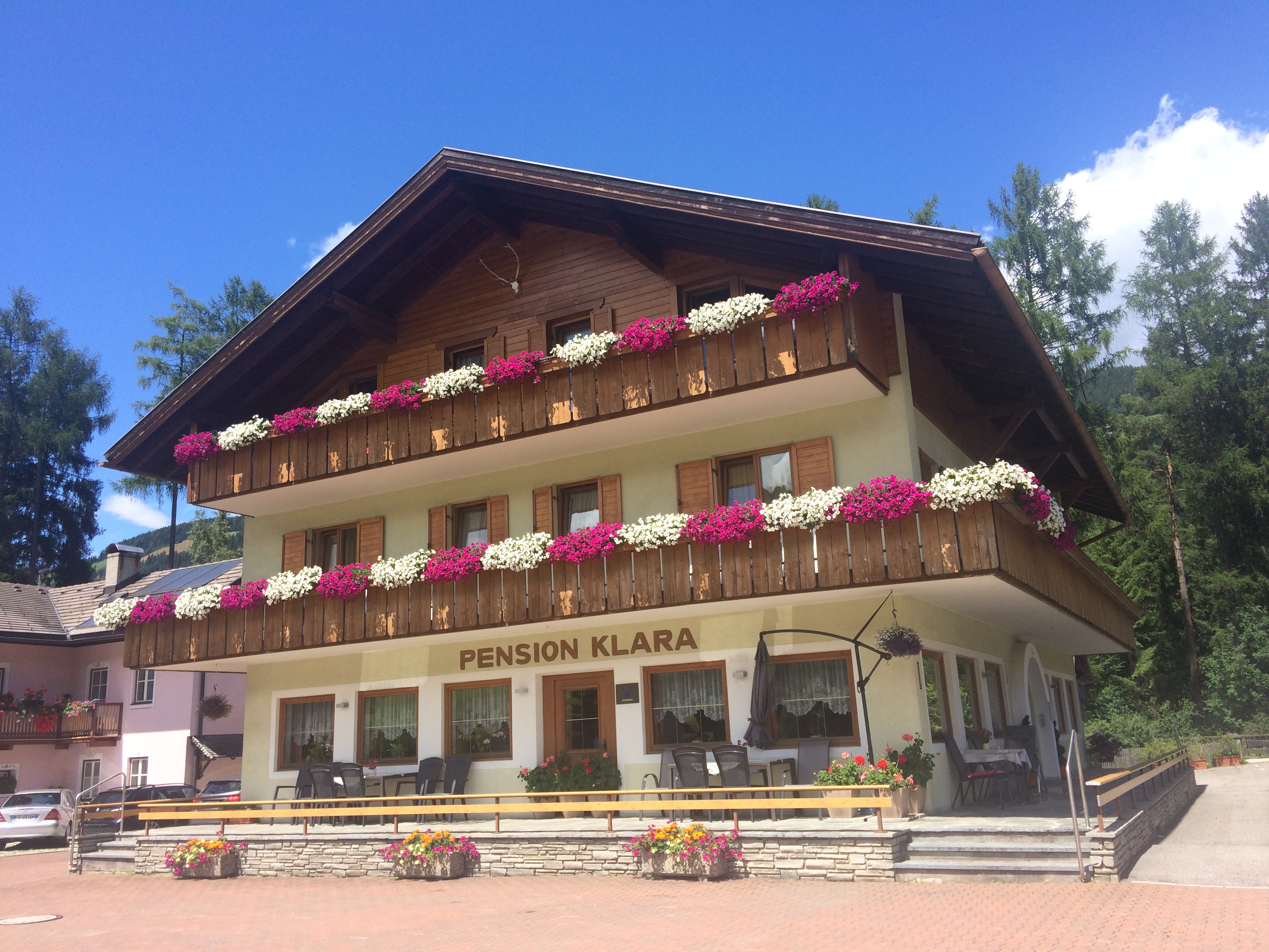 Pensionen - Balkon - Italien - Pension Klara, Niederdorf - Pension Klara