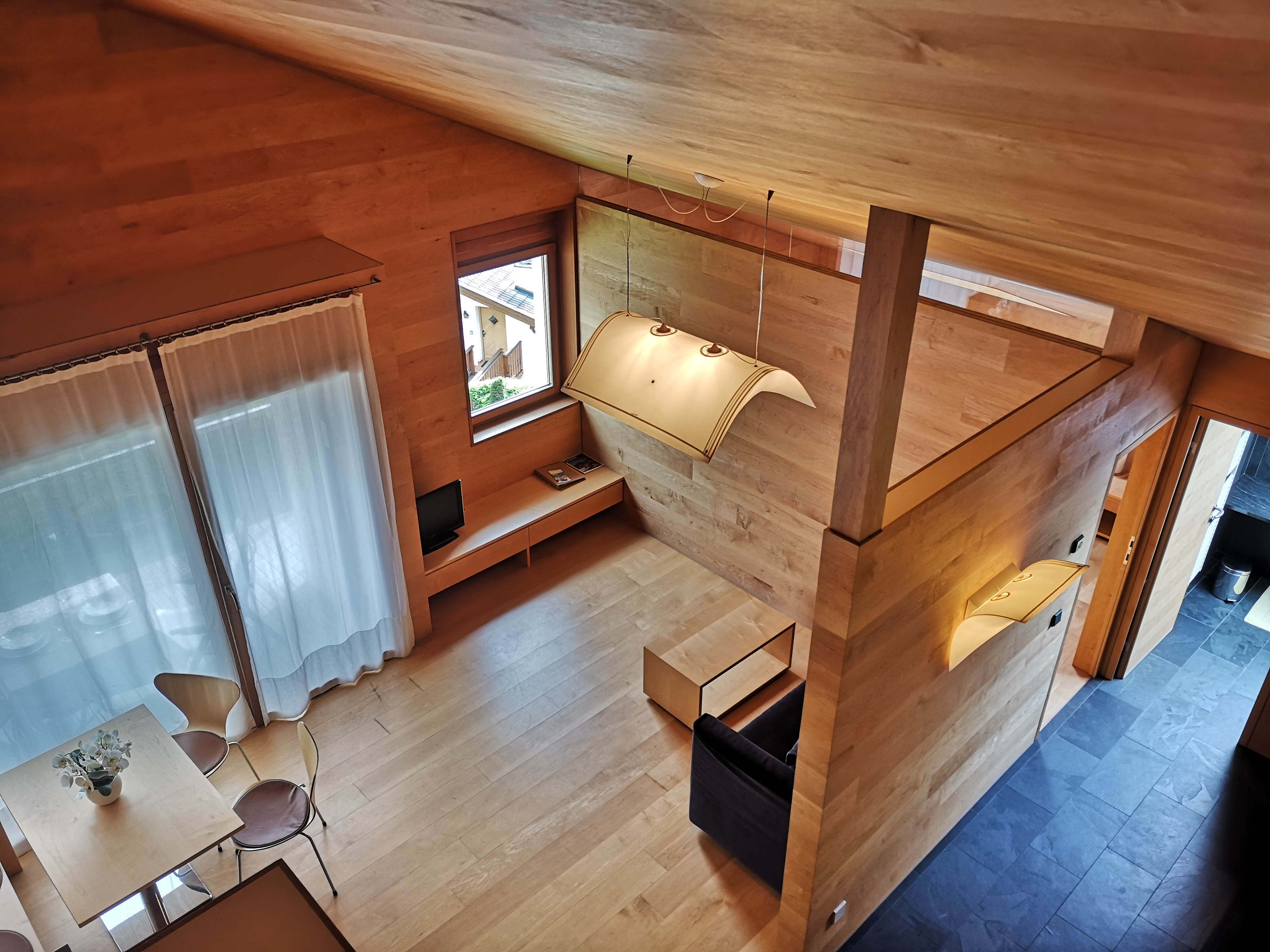 Frühstückspension: 55 m² Penthouse Apartment Gala - Active B&B Prairerhof