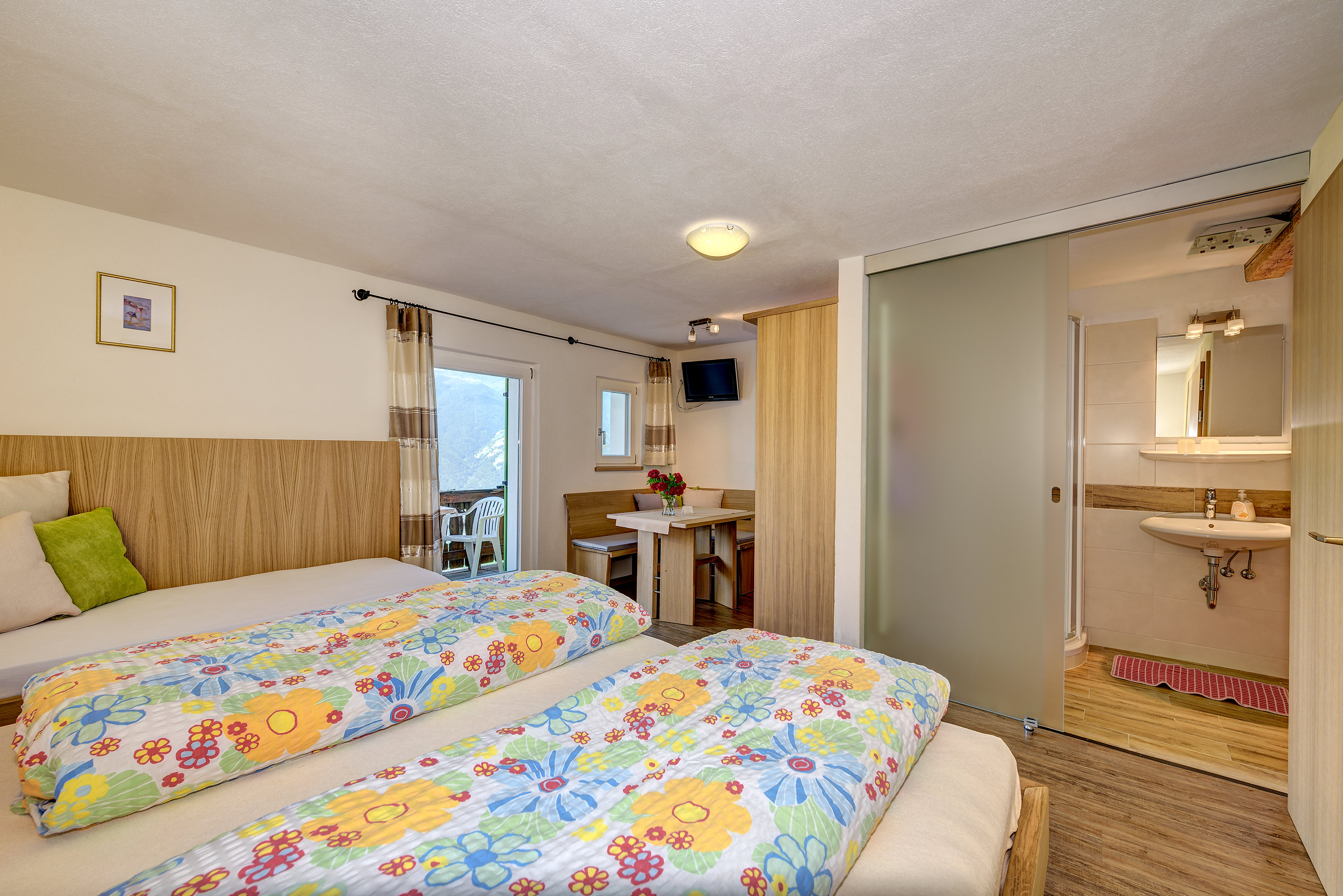 Pension Garni Ortlerblick Zimmerkategorien Süd a mit Talblick 