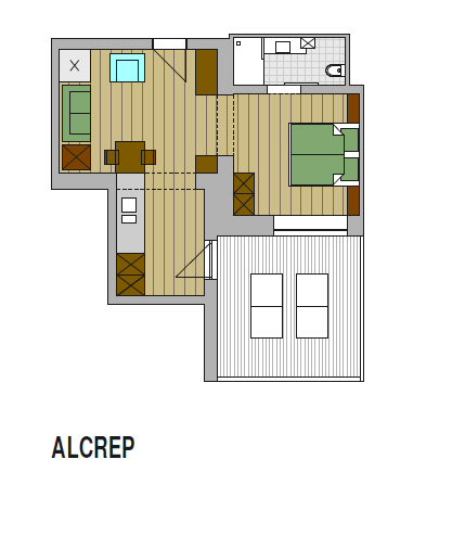 Pensionen - Balkon - Italien - Garni Residence Alnö 