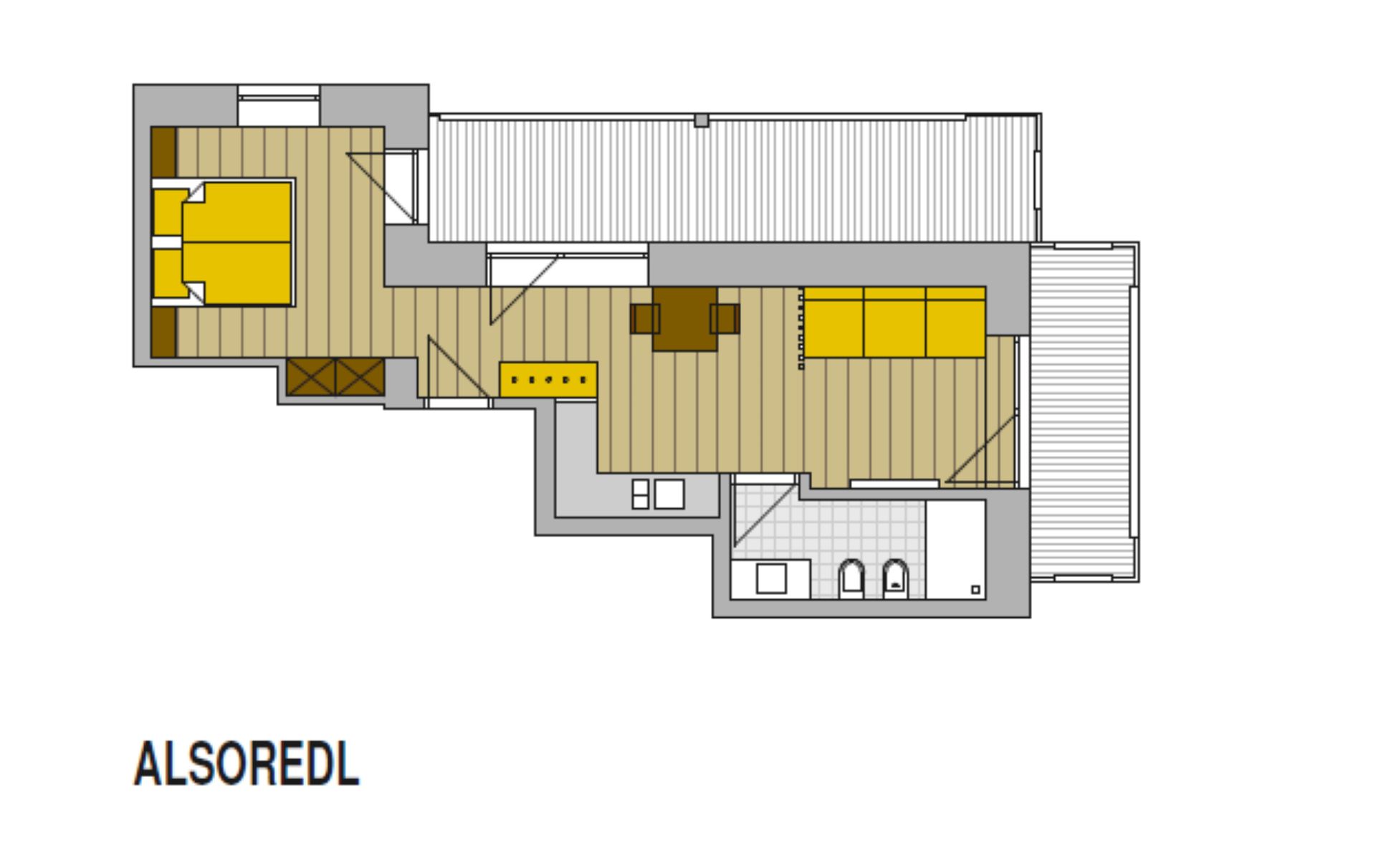 Frühstückspension: Garni Residence Alnö 